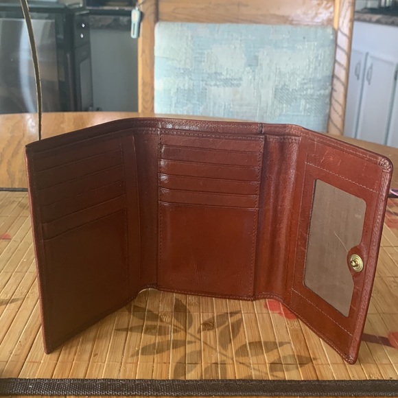 Brahmin Trifold Leather Wallet - Picture 5 of 6
